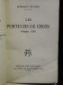 LECACHE : Les porteurs de croix, Palestine 1929 - Autographe, Edition Originale - Edition-Originale.com