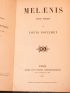 LECONTE DE LISLE : Melaenis, conte romain - First edition - Edition-Originale.com
