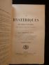LEGRAND DU SAULLE : Les hystériques. Etat physique et mental. Actes insolites, délictueux et criminels - Edition Originale - Edition-Originale.com