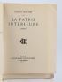 LEGRAND : La patrie intérieure - Libro autografato, Prima edizione - Edition-Originale.com