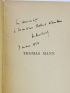 LEIBRICH : Thomas Mann - Libro autografato, Prima edizione - Edition-Originale.com