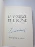 LEMOINE : La violence et l'écume - Autographe, Edition Originale - Edition-Originale.com