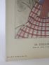 La Cueillette. Robe en toile à carreaux (pl.42, La Gazette du Bon ton, 1921 n°6) - Prima edizione - Edition-Originale.com