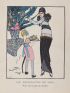 Les Préparatifs de Noël. Robe d'après-midi de Redfern (pl.4, La Gazette du Bon ton, 1914 n°1) - Edition Originale - Edition-Originale.com