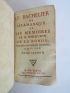 LESAGE : Le bachelier de Salamanque, ou les memoires de D. Cherubin de la Ronda, tirés d'un manuscrit espagnol - Edition-Originale.com