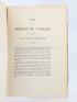 LETELLIER : Clef de la théorie du langage qui donne naissance à la langue universelle - Libro autografato, Prima edizione - Edition-Originale.com