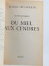 LEVI-STRAUSS : Du miel aux cendres - Signed book, First edition - Edition-Originale.com