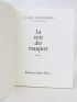 LEVI-STRAUSS : La voie des masques - First edition - Edition-Originale.com