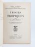 LEVI-STRAUSS : Tristes tropiques - Autographe, Edition Originale - Edition-Originale.com