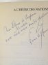 LEVINAS : A l'heure des nations - Libro autografato, Prima edizione - Edition-Originale.com