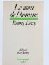 LEVY : Le Nom de l'Homme. Dialogue avec Sartre - Signed book, First edition - Edition-Originale.com