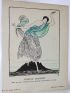 L'Oiseau d'argent. Robe du soir, composée d'une écharpe enveloppant le buste (pl.33, La Gazette du Bon ton, 1921 n°5) - First edition - Edition-Originale.com