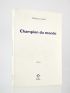 LINDON : Champion du monde - Signed book, First edition - Edition-Originale.com