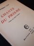 LIVET : Chants de prisme - Prima edizione - Edition-Originale.com