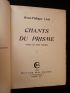 LIVET : Chants de prisme - Edition Originale - Edition-Originale.com