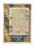 [LIVRE D'HEURES - ENLUMINURES] Fragments recto verso des heures de la Vierge à l'usage de Rome/Dié(?) - Autographe, Edition Originale - Edition-Originale.com