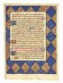 [LIVRE D'HEURES - ENLUMINURES] Fragments recto verso des suffrages  - Autographe, Edition Originale - Edition-Originale.com