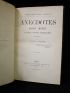 LOIRE : Anecdotes, bons mots, facéties, contes, épigrammes recueillis par Louis Loire - First edition - Edition-Originale.com