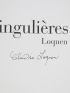 LOQUEN : Résonances singulières - Libro autografato, Prima edizione - Edition-Originale.com