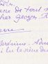 LOUYS : Lettre autographe signée de 20 pages adressée à Georges Louis : 