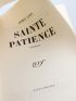 LUBIN : Sainte patience - Prima edizione - Edition-Originale.com