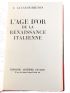LUCAS-DUBRETON : L'Age d'Or de la Renaissance italienne - Edition Originale - Edition-Originale.com