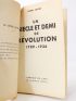 LUCIUS : Un siècle et demi de révolution 1789-1936 - Autographe, Edition Originale - Edition-Originale.com