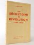 LUCIUS : Un siècle et demi de révolution 1789-1936 - Libro autografato, Prima edizione - Edition-Originale.com