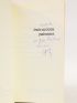 LYOTARD : Instructions païennes - Signed book, First edition - Edition-Originale.com