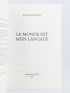 MABANCKOU : Le monde est mon langage - Signiert, Erste Ausgabe - Edition-Originale.com