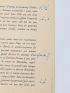 MAC ORLAN : Ensemble de trois lettres manuscrites signées, d'un jeu d'épreuves corrigées et d'un tapuscrit corrigé de Pierre Mac Orlan pour sa préface à Embruns de son ami le poète artésien Roger Valuet - Autographe, Edition Originale - Edition-Originale.com