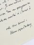 MAC ORLAN : Lettre autographe datée et signée à son ami le poète artésien Roger Valuet à propos d'une séance de dédicaces prévue dans sa librairie - Signiert, Erste Ausgabe - Edition-Originale.com