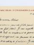 MAC ORLAN : Lettre autographe datée et signée au jeune poète artésien Roger Valuet le remerciant d'être son pourvoyeur en tabac et pipes - Autographe, Edition Originale - Edition-Originale.com