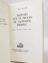 MACCARTHY : Rapport sur le procès du capitaine Medina accusé d'avoir, le 16 Mars 1968, à My Laï, volotairement tué, avec préméditation, au moins cent civils vietnamiens - Signed book, First edition - Edition-Originale.com