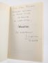MADIRAN : Maurras - Signed book, First edition - Edition-Originale.com