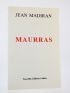 MADIRAN : Maurras - Autographe, Edition Originale - Edition-Originale.com