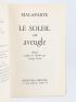MALAPARTE : Le soleil est aveugle - Erste Ausgabe - Edition-Originale.com