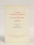 MALLARME : L'amitié de Stéphane Mallarmé et de Georges Rodenbach - First edition - Edition-Originale.com