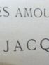 MALOT : Les amours de Jacques - Prima edizione - Edition-Originale.com