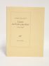 MALRAUX : Carnet du Front Populaire 1935-1936 - First edition - Edition-Originale.com