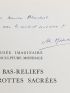 MALRAUX : Le Musée imaginaire de la Sculpture mondiale, Tome II : Des bas-reliefs aux grottes sacrées - Libro autografato, Prima edizione - Edition-Originale.com