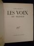 MALRAUX : Les voix du silence - Autographe, Edition Originale - Edition-Originale.com