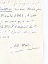 MALRAUX : Lettre autographe datée et signée à André Parinaud à propos d'un article de presse paru dans le journal gaulliste Carrefour du 20 décembre 1949 - Signed book, First edition - Edition-Originale.com