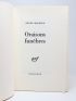 MALRAUX : Oraisons funèbres - First edition - Edition-Originale.com