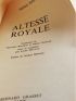 MANN : Altesse royale - Erste Ausgabe - Edition-Originale.com