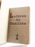 MANOUCHIAN : [RESISTANCE] Lettres de fusillés - Signed book, First edition - Edition-Originale.com