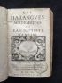 MANZINI : Les harangues academiques - Erste Ausgabe - Edition-Originale.com