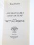 MARAIS : L'inconcevable Jean Cocteau suivi de Cocteau-Marais - Libro autografato, Prima edizione - Edition-Originale.com