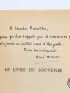 MARAN : Le Livre du souvenir (Poèmes 1909-1957) - Signed book, First edition - Edition-Originale.com