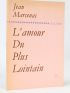 MARCENAC : L'amour du plus lointain - Signiert, Erste Ausgabe - Edition-Originale.com